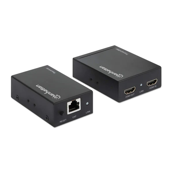 Manhattan Kit extensor de HDMI sobre Ethernet Extensor de señal HDMI ([...]