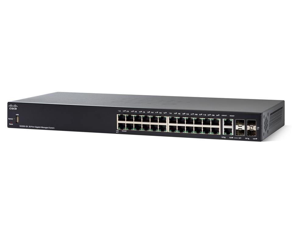 Cisco SG350-28 28-port Gigabit Managed Switchhttp[...]