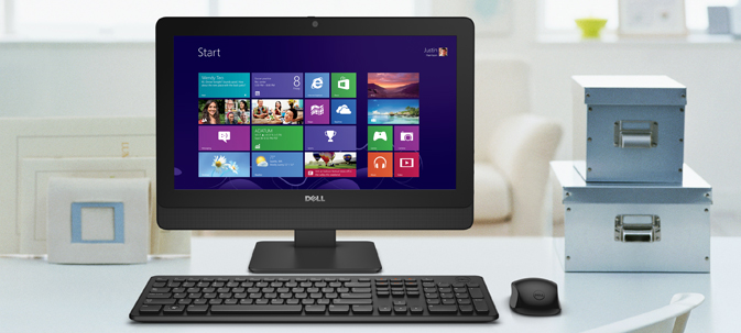 DELL OPTIPLEX 3030 All-in-One, TECL,MOU, I3 4160 (3.6GHZ, 3MB), 4GB RAM, 500GB HDD,WIN7Pro (includ 8