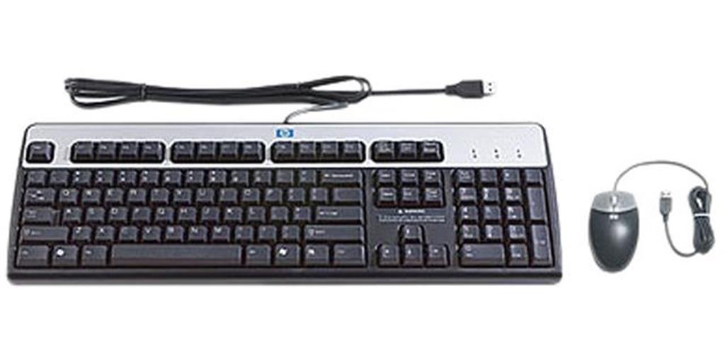 HP Keyboard and mouse set - USpara servidores[...]