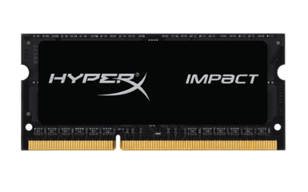 MEMORIA HiperX by KINGSTON P/Notebook 4GB 1600MHz DDR3  CL9 SODIMM 1.35V HyperX Impact Black Series
