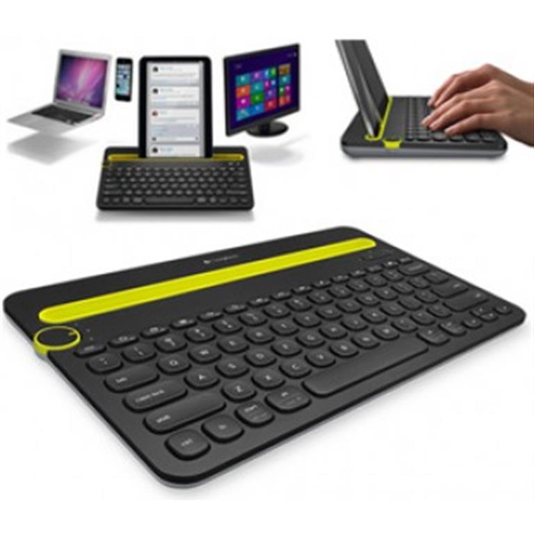 Bluetooth Multi-Device KB k480
Teclado universal para cualquier dispositivo
Un nuevo tipo de teclado