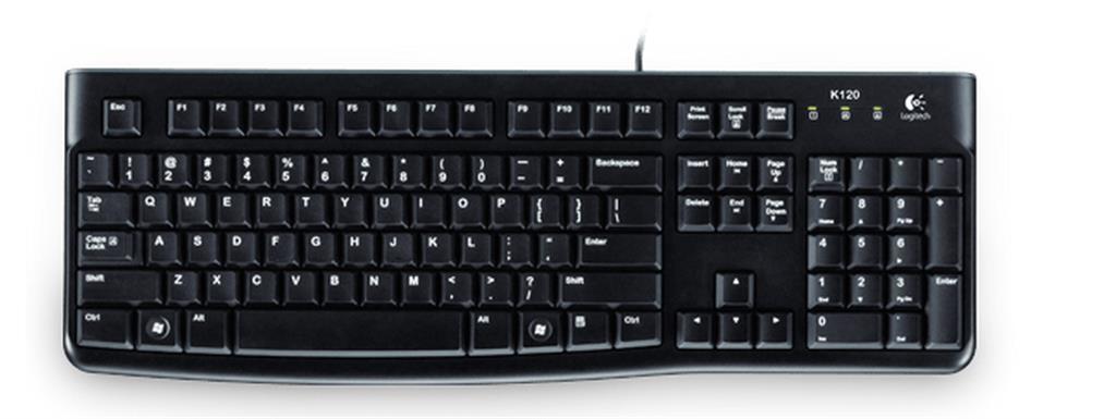 Teclado K120
Keyboard K120
http://www.logitech.com