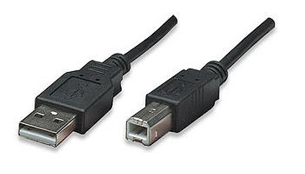 "Manhattan PRINTER CABLE USB , 15ft, COLOR NEGRO"
Conexiones de calidad para un desempeño superior
L