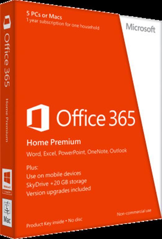 OFFICE 365 HOME PREM 32/64 ES
WINDOWS PRO 8 32-bit/64-bit SPANISH VUP DVD