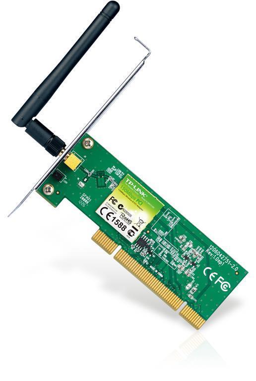 Adaptador PCI Inalámbrico N de 150Mbps (Carton 60)