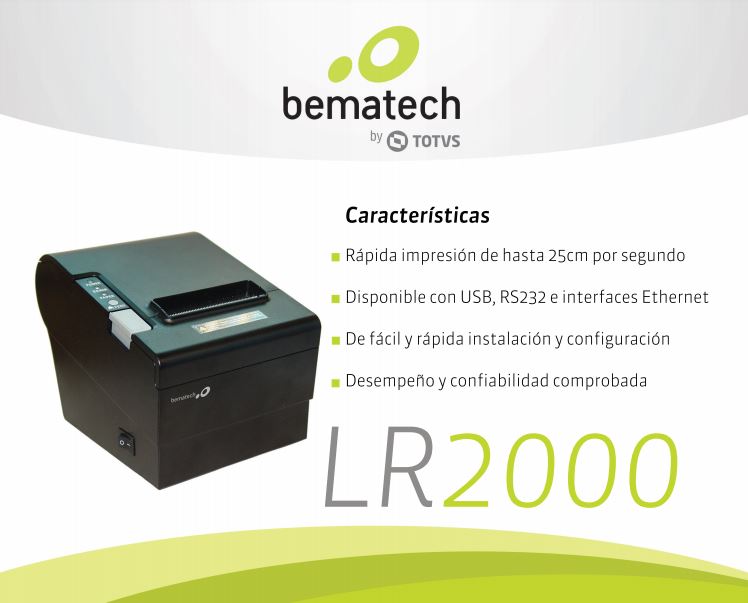 Impresora Térmica Logic Controls LR2000E USB/Red[...]