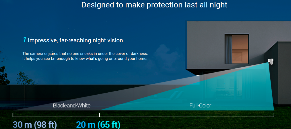 CAMARA WIFI PARA EXTERIOR, 2MP, AUTO-ZOOM TRACKING, SIRENA Y LUZ ESTROBO, I[...]