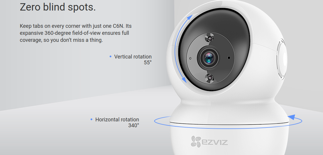 VISION NOCTURNA, GIRO DE 360°, DETECCION DE MOVIMIENTO, AUDIO BIDIRECCIONAL[...]