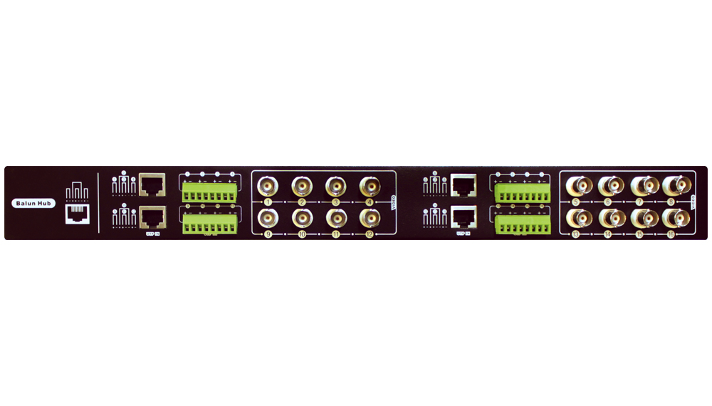 VIDEO BALUN PASIVO 16 CANALES. *TRANSMITE VIDEO PO[...]