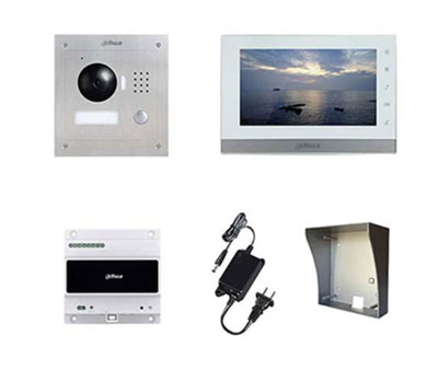 KIT DE VIDEO PORTERO DE 2 HILOS *FRENTE DE CALLE +[...]