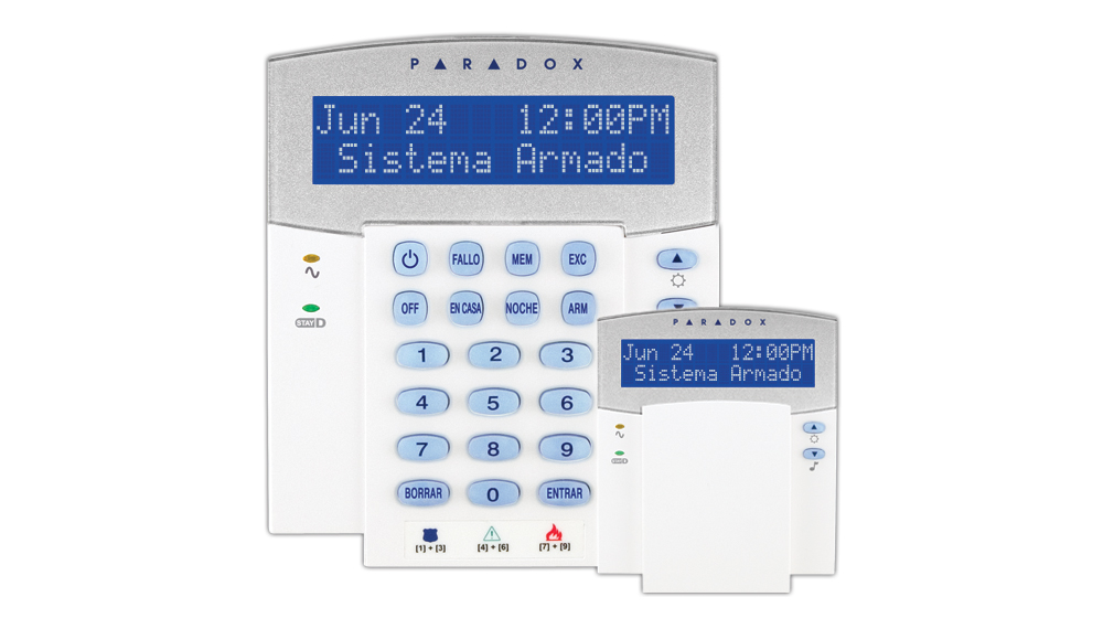TECLADO LCD CABLEADO DE 32 CARACTERES Y 2 PARTICIO[...]