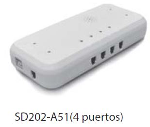 BASE DE 4 PUERTOS *PROTECCION Y CARGA *COMPATIBLE [...]
