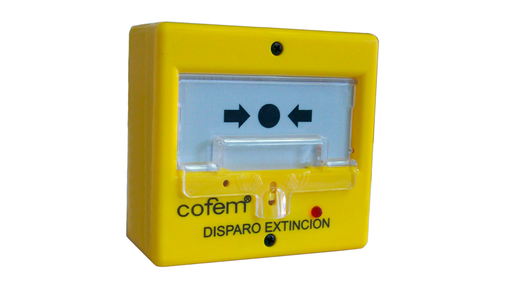 PULSADOR PARA ALARMAS DE INCENDIO CONVENCIONAL PAR[...]