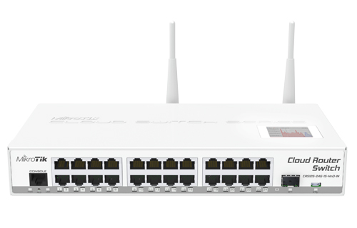 CLOUD ROUTER SWITCH L3* AP FREC 2.4GHZ* 2 ANTENAS [...]