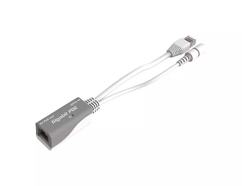 SPLITTER POE + DATA *10/100/1000MBPS *BLINDADO *PA[...]