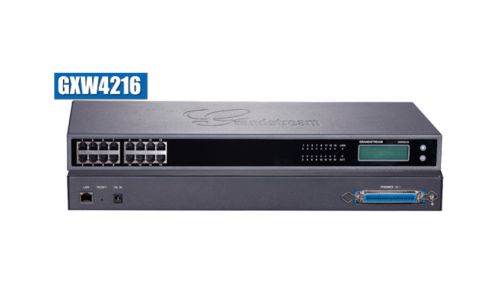 GATEWAY IP *16 PUERTOS FXS *16 CUENTAS SIP *2 ETH [...]