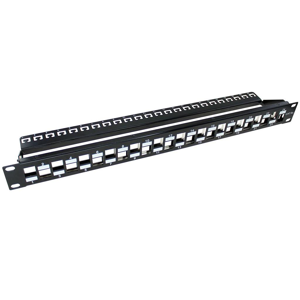 CAT 6A TIPO ESCALONADOS PARCHE PANEL - SPCC MATERI[...]