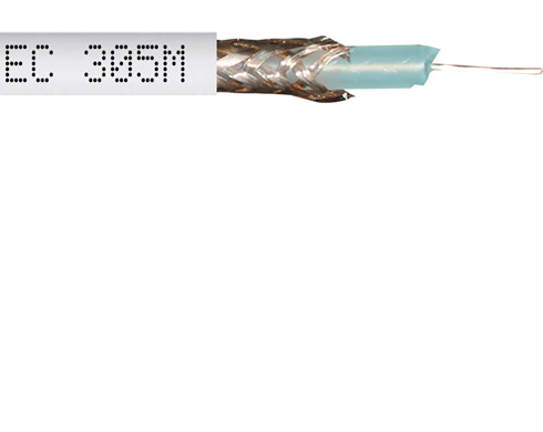 CABLE COAXIAL * COLOR BLANCO * 305 METROS* CARRETE[...]