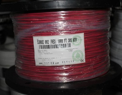 CABLE PARA SISTEMA DE AUDIO*COLOR ROJO*18AWG*DIAME[...]