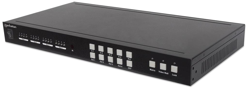 Matriz de mural de vídeo 1080p HDMI con 4 pantallas