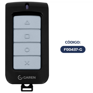 CONTROL REMOTO TX PLAY *COLOR NEGRO *FRECUENCIA 433 MHz
