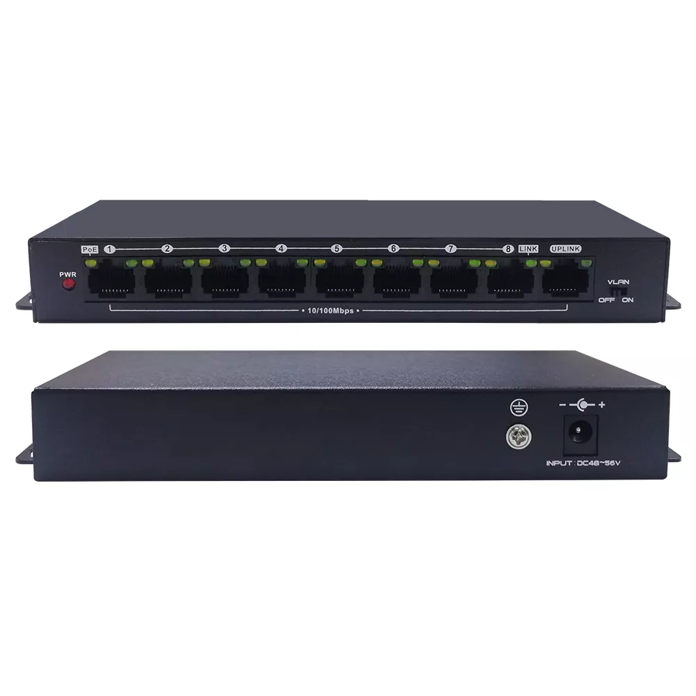 SWITCH POE 8 PUERTOS *1 PUERTO 10/100MBPS UPLINK [...]