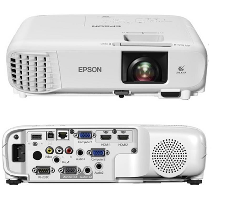 PROYECTOR EPSON POWERLITE 119W, 4000LUM, WXGA ( 1280 x 800 ) PARLANTE 16W, [...]