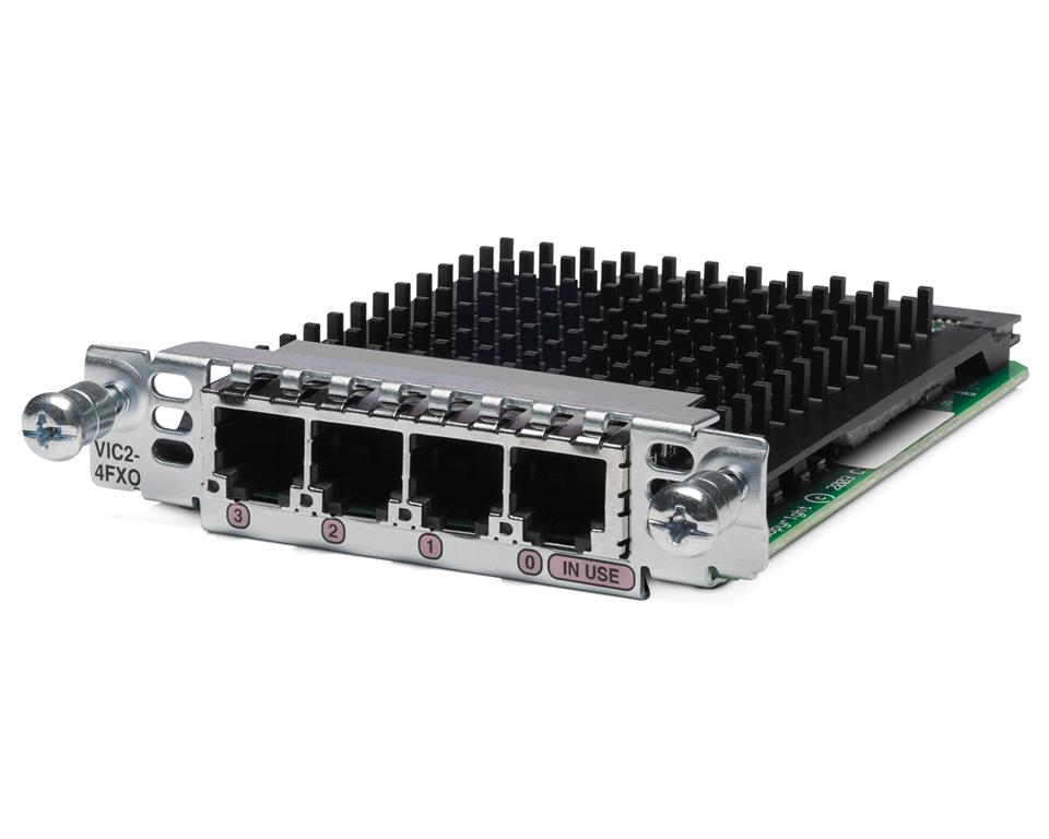 CISCO 4PT VOICE I/F CARD FXO UNIV
TARJETA DE VOZ P