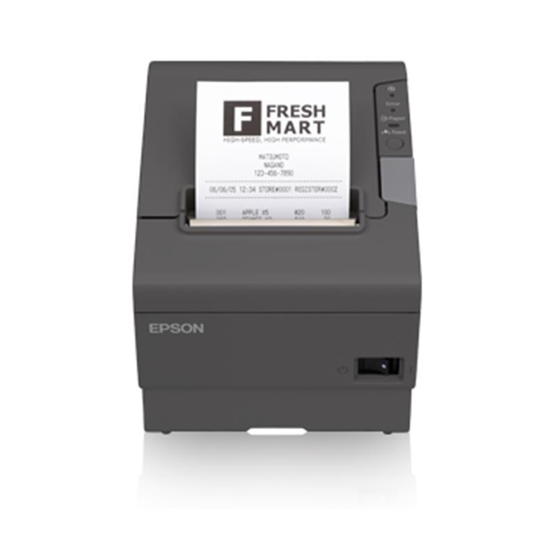 IMPRESORA EPSON TM-T88V INTERFACE SERIAL Y USB, COLOR NEGRO