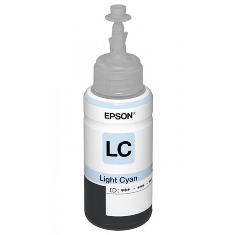 BOTELLA DE TINTA LIGHT CYAN EPSON PARA L800