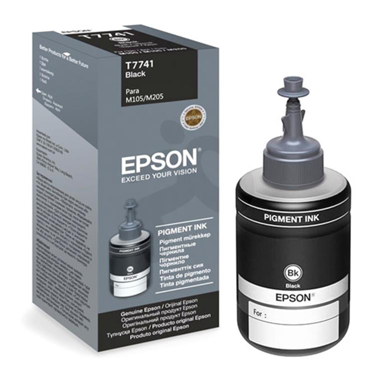 BOTELLA DE TINTA NEGRA EPSON PARA IMPRESORAS M105 
