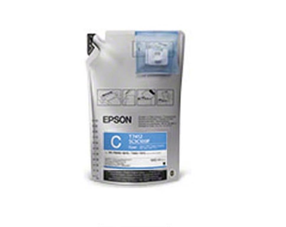 TINTA ULTRACHROME DS CYAN 6LTR, PARA PLOTER EPSON SERIE F