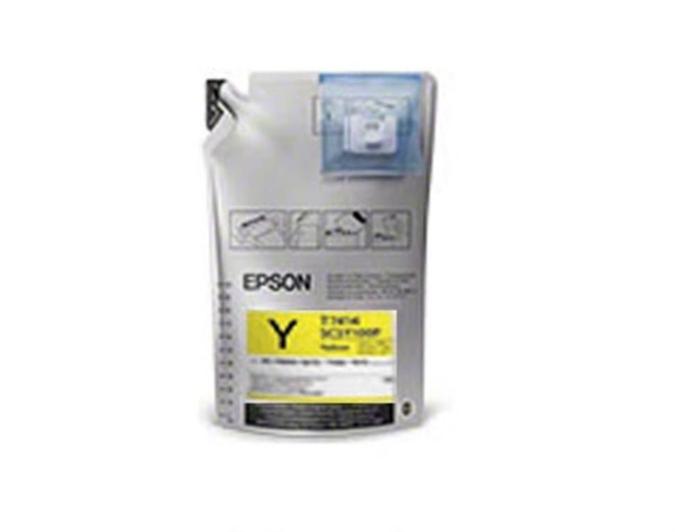 TINTA ULTRACHROME DS YELLOW 6LTR, PARA PLOTER EPSON SERIE F