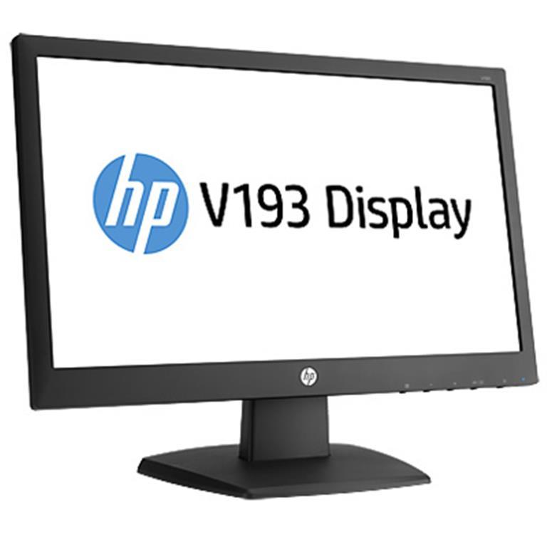 MONITOR HP V193f LED BACK LIGHT, RES. 1360 x 768, BRILLO 200 cd/m2 , CONTRASTE 600:1
Monitor LED 18.