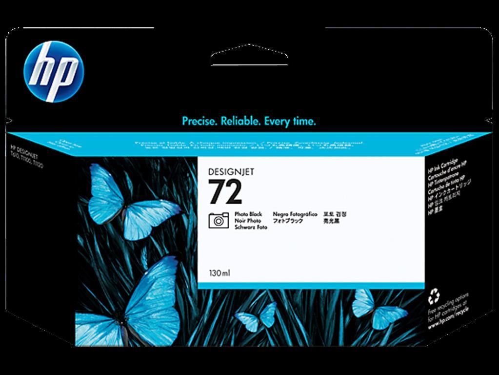 CARTRIDGE HP BLACK 72 PARA DSJ T610, T1100 SERIES

