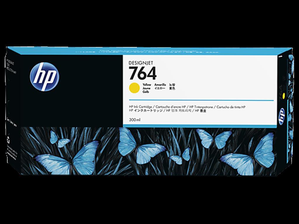 CARTUCHO HP 764 YELLOW P/PLOTER T3500, 300ml
CARTU