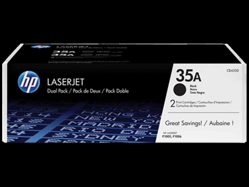 TONER HP 35A DUAL PARA LASERJET P1005,P1006 SERIES