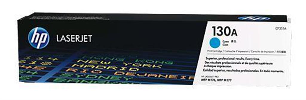 TONER HP CYAN CF351A P/LASERJET PRO M177
1000 PÁGI