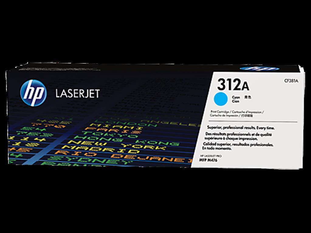 TONER HP CYAN CF381A P/LASERJET PRO MFP M476 SERIE