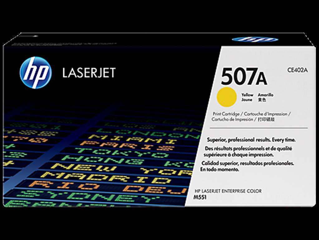 TONER HP YELLOW 507A P/LASERJET COLOR  M551DNTONE[...]
