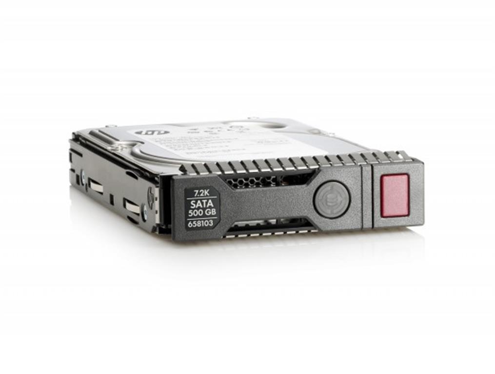 DISCO DURO HP 500GB 6G SATA 7.2K RPM LFF (3.5 PULG) SC MIDLINE, 1 AÑO DE GARANTIA