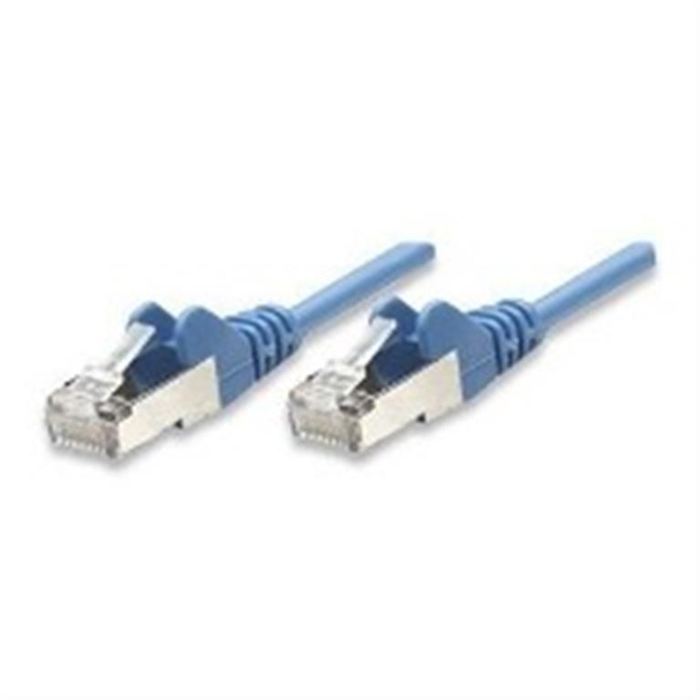 Intellinet  PATCH CABLE Cat 6, 3ft, AZUL