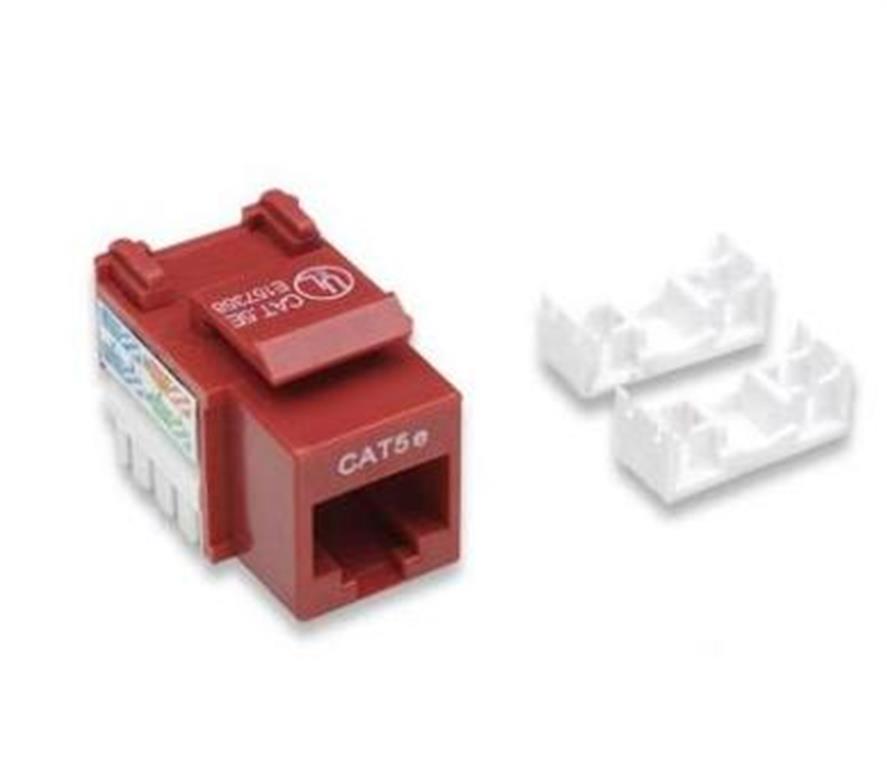 Intellinet  CONECTOR Cat5e ketstone jack-ROJO
De i