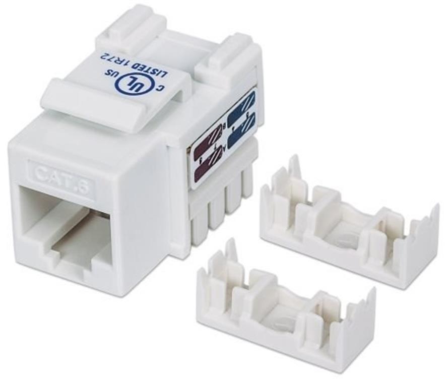 Intellinet  CONECTOR Cat6 keystone jack - BLANCO
D