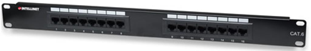 Panel de Parcheo Cat6 16
16 puertos, UTP, 1 U
Está