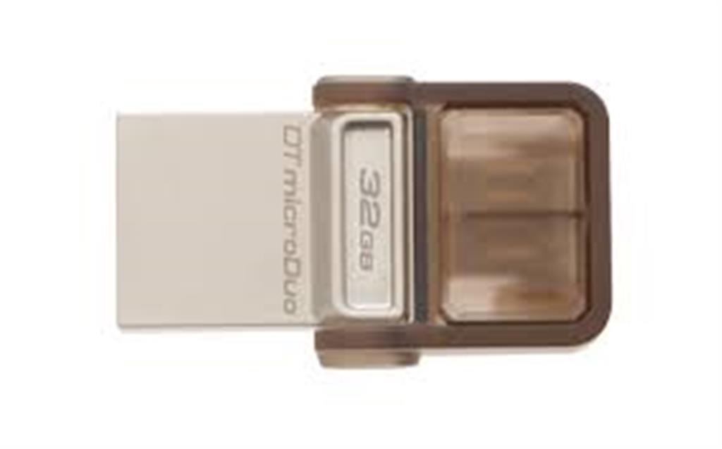 FLASH MEMORY KINGSTON 32GB DT MICRO DUO USB 2.0 MICRO USB OTG
FLASH MEMORY KINGSTON 32GB DT MICRO DU