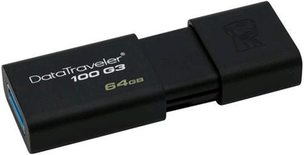 FLASH MEMORY KINGSTON 64GB USB 3.0
40MB/s read & 1