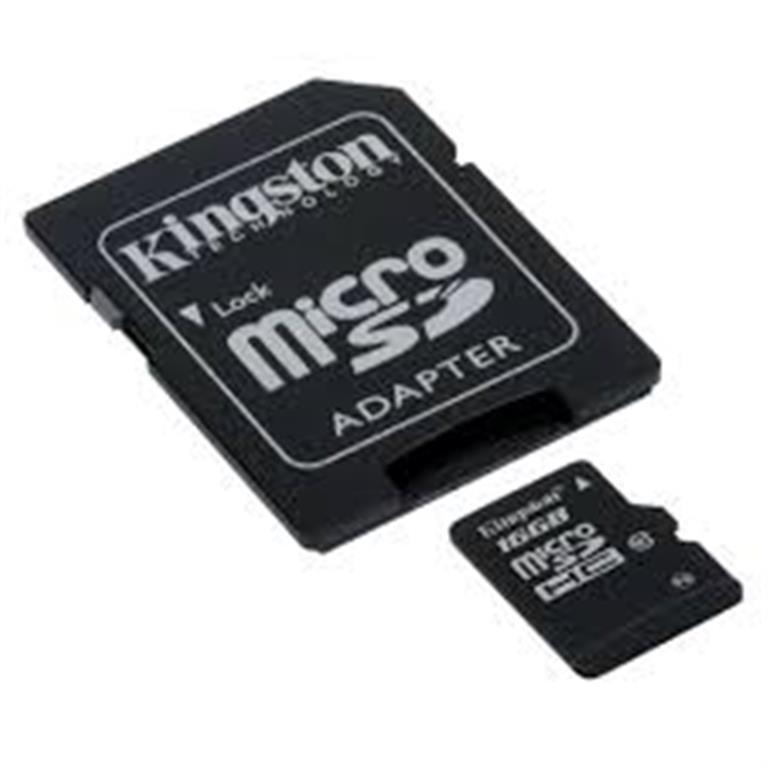 MEMORY CARD KINGSTON 16GB microSDHC Class 10 Flash