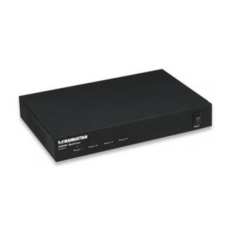 Manhattan 4 PUERTOS HDMI splitter
Multiplica una señal de audio/ vídeo digital de alta resolución en